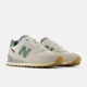 thumbnail image 1 of New Balance 574 U574GDG Beige Suede Lace Up Sneakers Men's Shoes mot05, 1 of 5