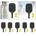 thumbnail image 5 of Pickleball Paddle Portable With 2 Pickle Balls For Practice Beginners Indoor, Red | Anti Slip Handle, Ensuring Optimal Holding Performance, 5 of 5