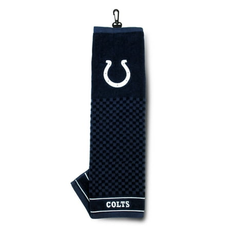 UPC 637556312105 product image for Team Golf NFL Indianapolis Colts Embroidered Golf Towel | upcitemdb.com