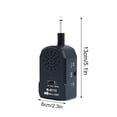 thumbnail image 3 of Portable Electric Guitar Speaker Amplifier, ABS Material Mini Amp with MP3 Input, Power Indicator & Distortion Settings, Compact Practice Amp for Travel & Jamming, 3 of 8