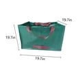 thumbnail image 2 of Coofit Sac de Jardin Réutilisable Pliable Conteneur de Déchets de Jardin Robuste, 2 of 6