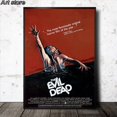 thumbnail image 5 of Pósteres e impresiones de pintura en lienzo abstracto de la clásica película de terror Evil Dead, imágenes artísticas de pared para la decoración de la habitación del hogar, 5 of 5