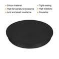 thumbnail image 3 of Uxcell 1Pcs High Temp Silicone Plug T Type Silicon Stopper Black 4.72x0.81x0.59", 3 of 7