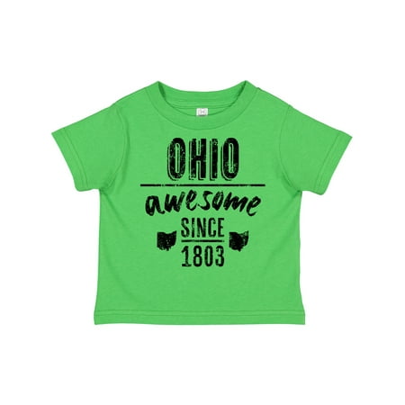 

Inktastic Ohio Awesome Since 1803 Gift Toddler Boy or Toddler Girl T-Shirt