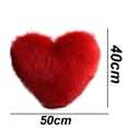 thumbnail image 2 of La almohada con forma de corazón con forma de piel es necesaria para el Día de San Valentín y el Día de la Madre. Almohada con forma de amor., 2 of 5