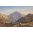 thumbnail image 3 of George Fennel Robson 24x17 Black Modern Framed Museum Art Print Titled - Snowdon from Llyn Nantlle, North Wales (1832), 3 of 5
