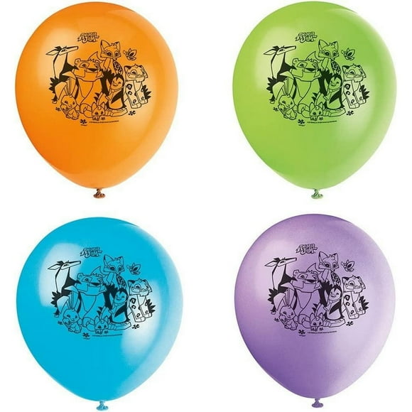 Animal Jam Conçoit des Ballons Assortis (Pack de 8)