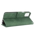 thumbnail image 4 of For LG K42 PU Leather Flip Case Card Slots Holder Kickstand Book Folding Folio Cover-Green, 4 of 5