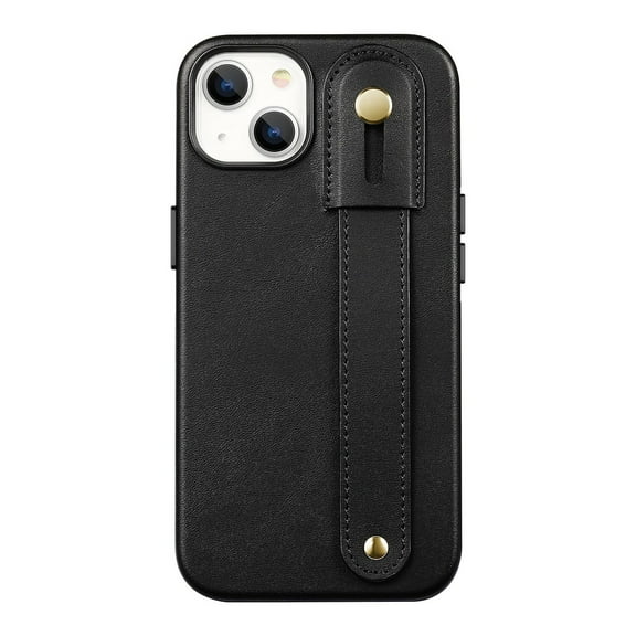 SaharaCase FingerGrip MagSafe Phone Case for iPhone 15 Shock Absorbing Black (CP00443)