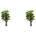 thumbnail image 4 of Guardoinrt Miniature Arbre Ancien Table de Sable Paysage Ornement Modèle de Construction Chemin de Fer Simulation Décoration Placement 10cm 2Ensemble, 4 of 6