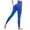Dark Blue, variant on YUEHUA Women's V-Shape Back Seamless Yoga Leggings, Tummy Control & Butt Lifting, High Waist Compression Pants with Ruched Detailing
