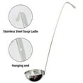 thumbnail image 3 of 3Pcs Stainless Steel Culinary Ladle 2 oz One-Piece Dishwasher Safe Home, Restaurant, Buffet and Catering Serving Ladle for Sauces, Soup, Gravy, and Salad Dressing, 3 of 5