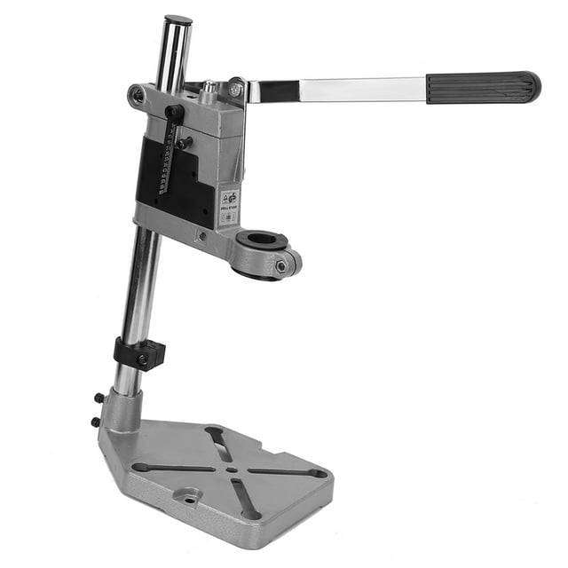 Support de Perceuse Réglable, Pince de Banc Universelle avec Base en Aluminium Robuste, Outil de Réparation Multifonctionnel pour Atelier de Perçage