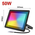 thumbnail image 2 of Smart LED Floodlight 100W 50W 30W IP66 RGB Reflector Spotlight Wall Street Lamp Outdoor Lighting Work ,Brings Out Natural Colors, 2 of 8