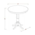 thumbnail image 6 of East West Furniture Jackson 3-piece Wood Dining Table Set in Buttermilk/Cherry, 6 of 7