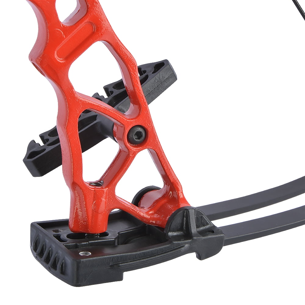 KAIMEI Compound Bow Package 14-40lbs Adjustable with 12 Pure Carbon Arrows 600 Spine, Halloween Pumpkin Target Papers, AMEpC Bow Bag for Hunting & Archery