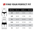thumbnail image 4 of Hanes Bikini Extensible en Microfibre Confort Flex Fit pour Femmes Lot de 6, L, Assortis, 4 of 4