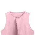 thumbnail image 5 of GiLiling Girl's Faux Suede Tassel Vest Tops Sleeveless Kids Vests Western Retro Boho Waistcoat Cowgirl Jacket Cardigan (Pink, 7-8 Years), 5 of 7