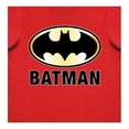 thumbnail image 2 of Playera Para Niño Warner Bros Batman Cuello Redondo Manga Corta Talla 10 Rojo, 2 of 2