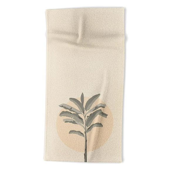 Society6 Iveta Abolina Sunrise Tan Beach Towel 70" x 35"