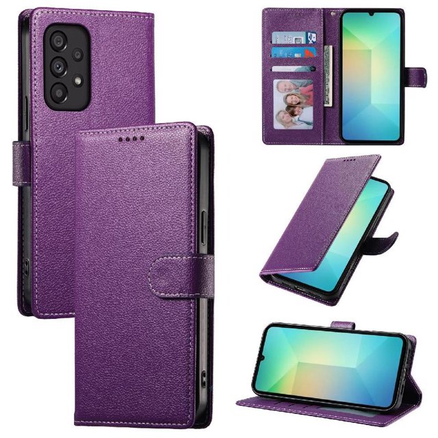 Funda para FOXDOCK Samsung Galaxy A53 5G– Cuero Premium, 3 ranuras para tarjetas, Protección contra impactos