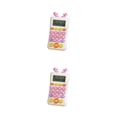 thumbnail image 3 of sweethay Calculadora oral lindo juego interactivo de matemáticas juguetes cálculo máquina de pensar suministros niños bebé rosa Rosa 2piezas, 3 of 6