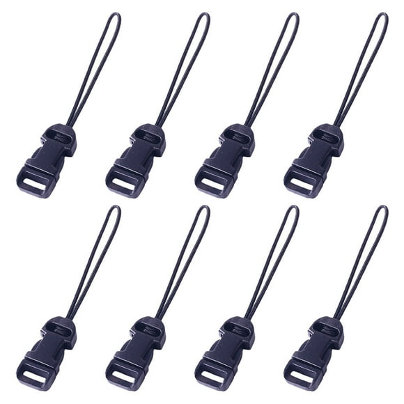 GOOHOCHY Cámara de liberación rápida de 8pcs Cámaras QD Camina Camina de la correa Hebillas de plástico
