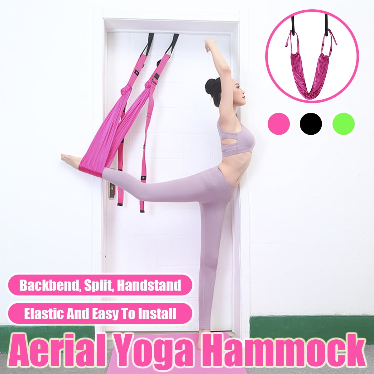 Aerial Yoga Swing,Ultra Strong Antigravity Yoga Hammock/Trapeze/Sling