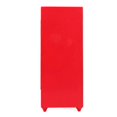 thumbnail image 2 of Dollhouse Vertical Refrigerator 1:12 Wood High Simulation Stimulate Bright Color Doll House Vending Machine for DIY Red, 2 of 4