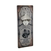 Cure All Vintage Apothecary Label Wooden Wall Mounted Bottle Opener 10 Inch by DWK CORPORATION