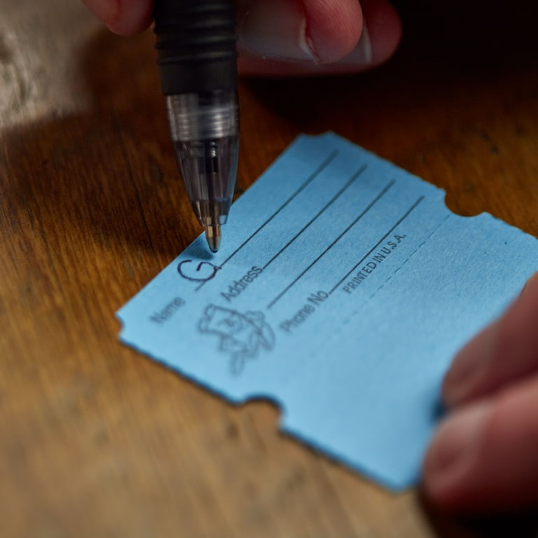 Pen+Gear Consecutively Numbered, Double Ticket Roll