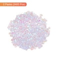 thumbnail image 3 of Loose Sequins Iridescent Sequins 2400Pcs Cup Sequins Embroidery Sequins for Jewelry Making Crafts Sewing,White, 3 of 5