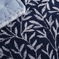 thumbnail image 6 of SAFAVIEH Jardin Zahara Floral Area Rug, Navy/Ivory, 6' x 6' Square, 6 of 8