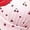 Pink, variant on RoamHome Women's Cherry Print Mini Dress Lace Trim V Neck Spaghetti Strap Ribbed Bodycon Summer Casual