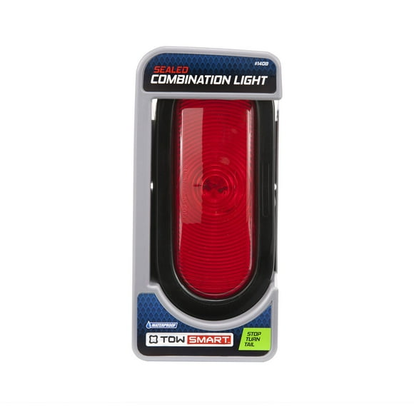 Feu stop et clignotant oblongs scellés, rouge