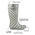thumbnail image 3 of Women's Journee Collection Mist Mid Calf Rain Boot Dot Rubber 8.5 M, 3 of 7