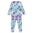 thumbnail image 3 of Renewold 13-14Y Boys & Girls Scoop Neck Pajama for Sleep Yoga Witch Hats Bats Sleepwear Nightgown Set Skin Friendly Halloween Theme Loungewear Shirt,Pack of 2, 3 of 5