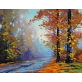 thumbnail image 2 of Gercken, Graham 18x15 White Modern Wood Framed Museum Art Print Titled - Autumn Arrival, 2 of 4