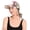 Circle Print, variant on Women's Summer Chemo Headwear Brim Visor Hat Beanie Hat