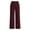 Wine, variant on Purcolt Dress Pants for Women Dressy Elegant Pleated High Waist Pants Lightweight Comfort Wrinkle-Free Loose Fit Straight Leg Trousers for Business Work Office