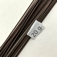thumbnail image 3 of 20 Gauge Brown Cotton Covered Floral Wire - 30 feet per bundle (9.14) in 12 inch lengths (30.5cm), 3 of 3