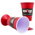 thumbnail image 4 of Copas de vino Red Cup Living, reutilizables, 240 ml, paquete de 4, 4 of 9