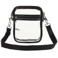 thumbnail image 1 of Crossbody Phone Bag Zipper Design Money Bag Transparent Bag Women Cosmetic Pouch Clear Bag Stadium Approved, 1 of 2
