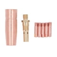 thumbnail image 2 of Welding Gun Accessories, Brass Gas Nozzle Diffuser Kit High Temperature Resistance Easy Installation Compact Size  for MIG Welding Torch, 2 of 7