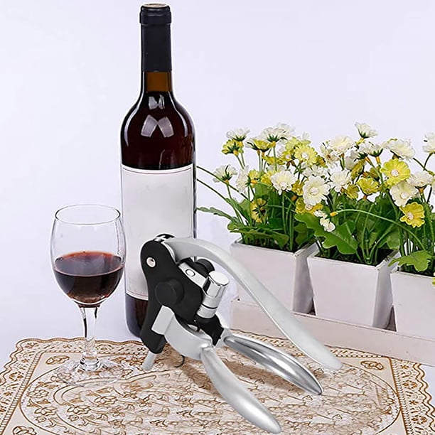 Décapsuleur Champagne Tire-Bouchon Alliage Zinc + Bouchon - Professionnel Pour Vin Mousseux