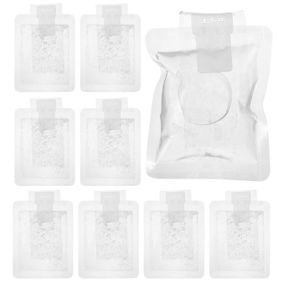HWZWT Beautiful and generous 20 packs of water ice packs, reusable ice packs, fresh ice packs, suitable for home and outdoor use. Creative 20 packs of water ice packs, reusable ice pack