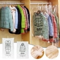 thumbnail image 1 of Bolsa de Almacenamiento Al Vacío Reutilizable para Colgar Ropa, Vestidos y Chaquetas de Plumas: Organizador Hermético Que Ahorra Espacio., 1 of 2