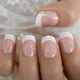 thumbnail image 1 of Uñas postizas reutilizables Prensa en las uñas Uñas de gel brillantes de alta luz Rosa Cuadrado corto Damas Uñas Manicura Consejos de arte Tan Jianjun unisex, 1 of 2