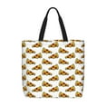 thumbnail image 1 of Balery Pizza Bolsa de Mano para Mujeres con Cremallera, Bolsa de Gimnasio con Compartimentos, Bolsa para Laptop, Bolsa para Trabajo, 1 of 7