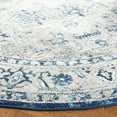 SAFAVIEH Brentwood Dimas Oriental Area Rug, Light Grey/Blue, 8' x 8 ...